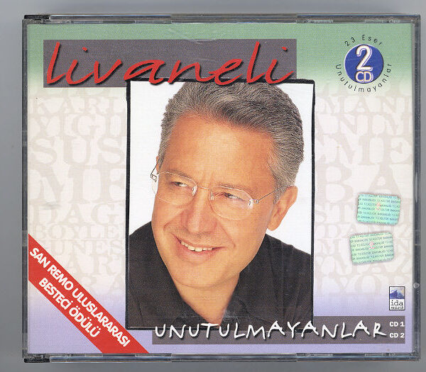 LIVANELLI unutulmayanlar (Double CD ve Kapak iyi durumda)