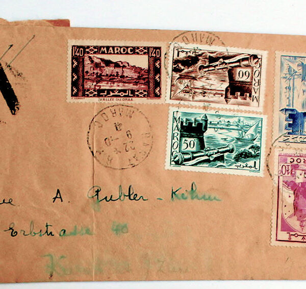 FAS MAROC Postal Cover