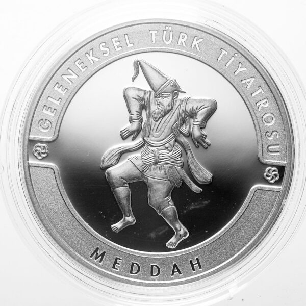 Meddah Geleneksel Türk Tiyatrosu serisi 2017 DARPHANE HATIRA Gümüş sertifikalı *SATILDI - OUT OF STOCK