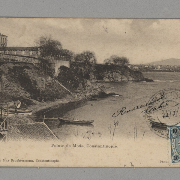 Kadiköy Moda Mühürdar Postcard TURKEY 1900`s Editor Max Fruchtermann