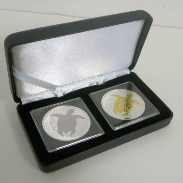 FIJI Taku 2 Coins Silver in Box (without certificate) 2adet HATIRAPASI *SATILDI - OUT OF STOCK