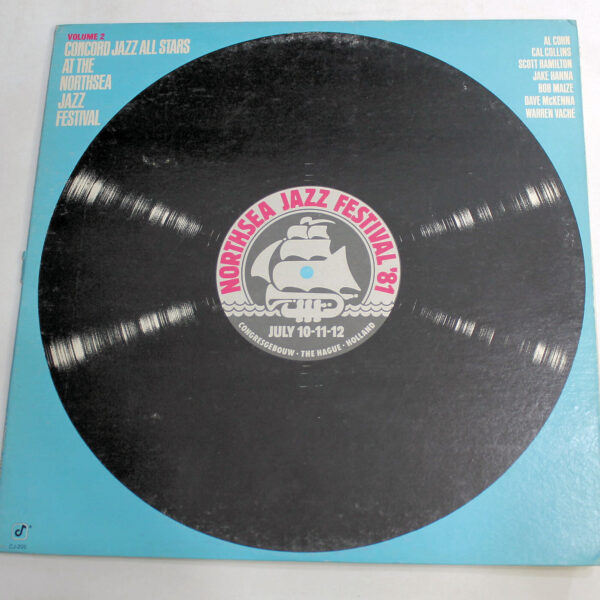 CONCORD JAZZ ALL STARS Vol.2 - Printed in U.S.A. 8/7 LP Plak *SATILDI - OUT OF STOCK