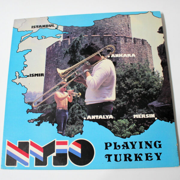 NYIO Big Band Playing Turkey 1981 Jazz Lp 33 3SATILDI