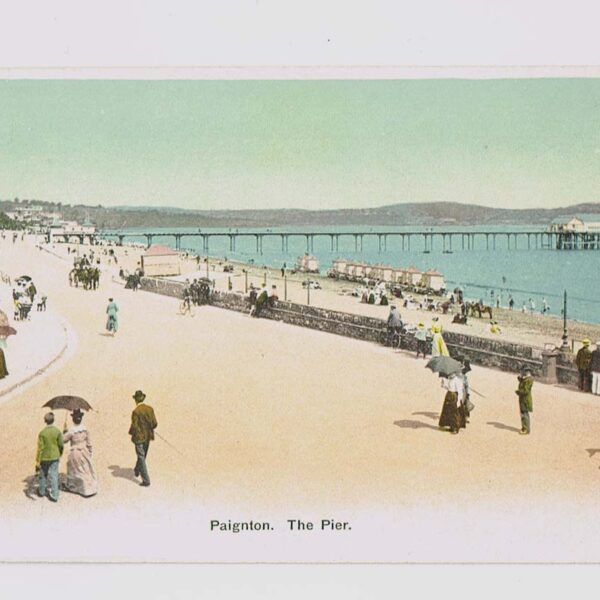 Paigton England Ingiltere Postacard
