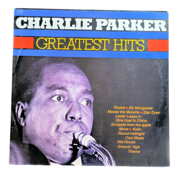 CHARLIE PARKER Greatest hits *Made in Germany Plak 8 / Kapak 7,5