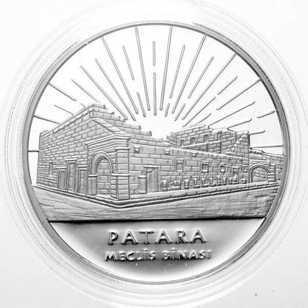 ANTIK KENTLER SERISI NO.13 PATARA 2019 DARPHANE HATIRA GÜMÜŞ Sertifikasız