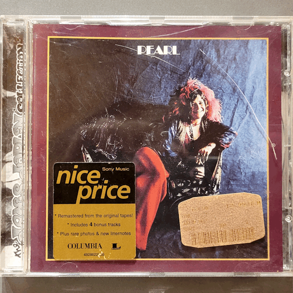 JANIS JOPLIN Peral Blues-Rock *CD iyi kondisyonda, plastik kapakta çatlak var
