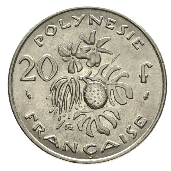 Française Polnesie 20 Francs 1970