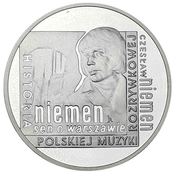 POLONYA 2009 YILI 10 ZLOTY HATIRA GÜMÜŞ ÇİL 14 gr.