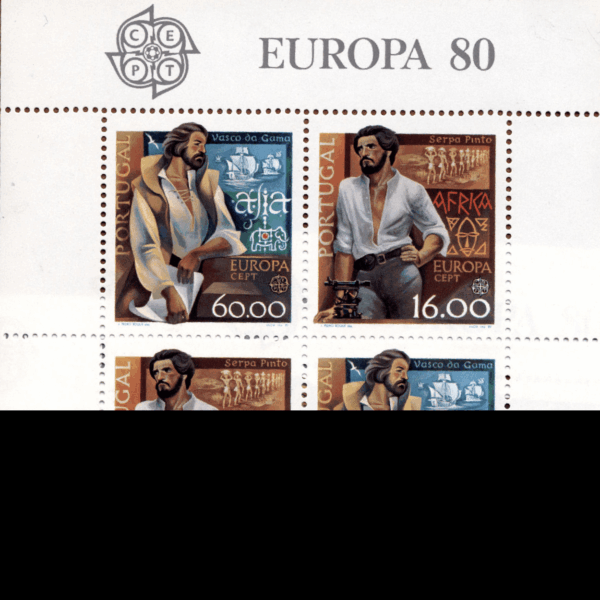 PORTUGAL CEPT Block 1980 (High Cat. Value) MINT