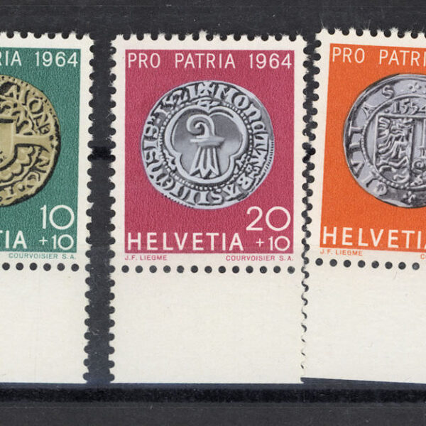 SWITZERLAND Isviçre Pro Patria 1964 Mint **MNH