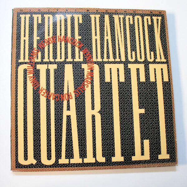 Herbie Hancock Quartet Doublle Album Jazz 1982 Dönem Baskısı, Printed In Holland *SATILDI - OUT OF STOCK