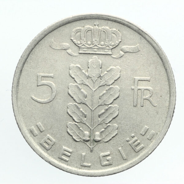 Belçika 5 Frank 1950