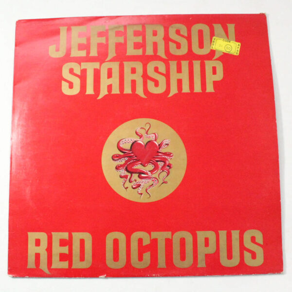 JEFFERSON STARSHIP Red octopus – Printed in Italy *Kapak 8 – Plak 8