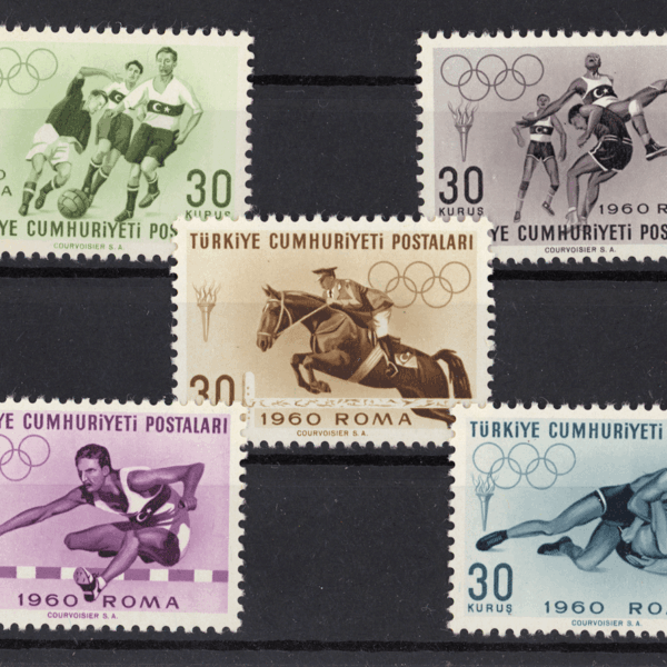 1960 ROMA Yaz olimpiyatlari **MNH