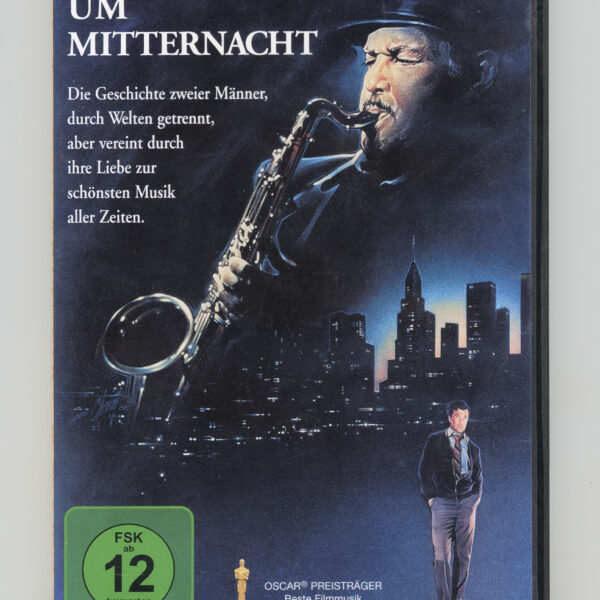 ROUND MIDNIGHT JAZZ DVD Dexter Gordon Engl./german/french/ita/spanisch