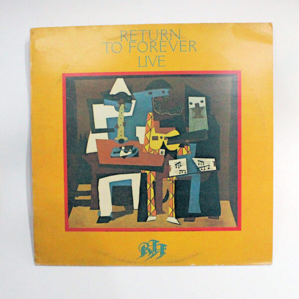 RETURN TO FOREVER Chick Corea LIVE JAZZ LP 33lük dönem baskısı *Printed in HOLLAND 7/7