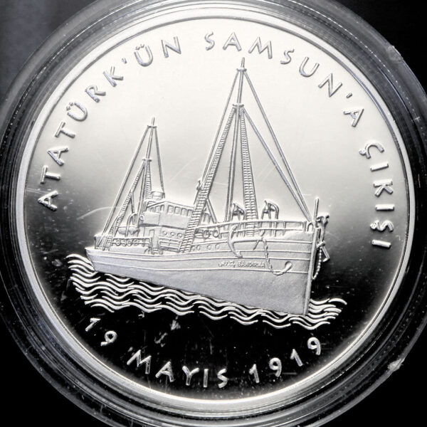 ATATÜRK`ÜN SAMSUN`A ÇIKIŞI 2019 Gümüş SERTIFIKALI