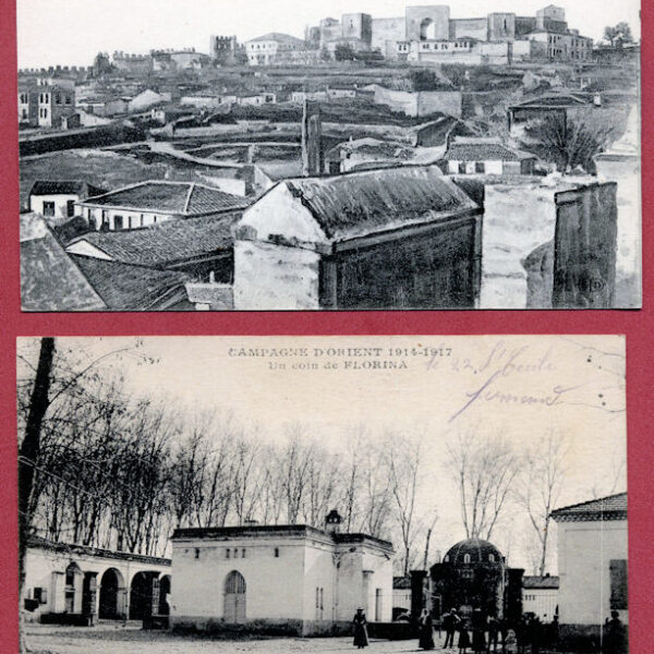 Selanik Osmanlı zamanı post kartı (2 Kart)