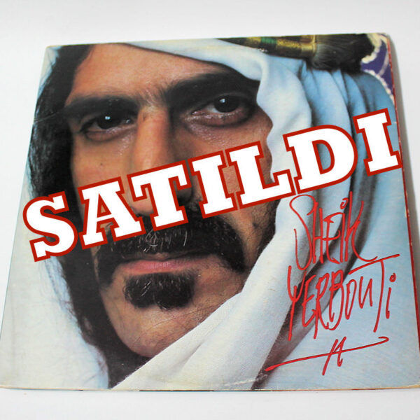 FRANK ZAPPA Sheik Yerbouti Double LP 33 lük 1977