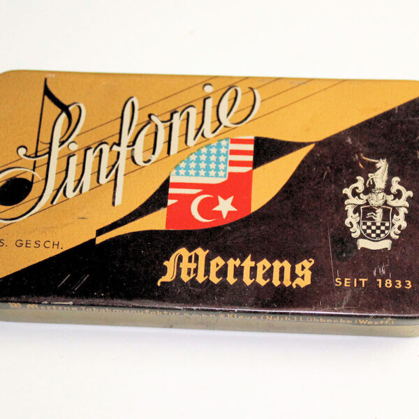 Sinfonie Amerikan-Türk Mertens Tin *Nadir 14x7,5x1,7cm.