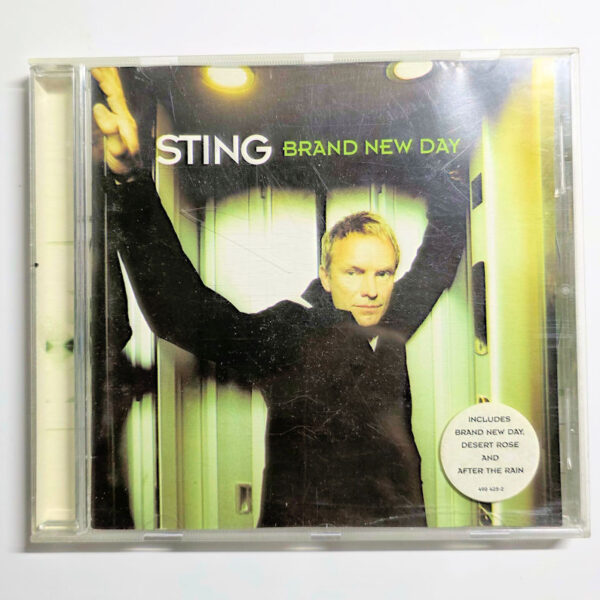 STING brand new day (CD ve Kapak iyi durumda)