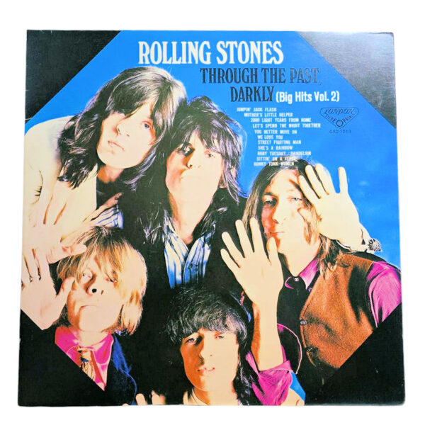 ROLLING STONES Through the past darkly *Printed in Germany (Plak 8, Kapak 8)