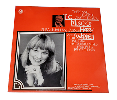 SUANNAH Mc CORKLE The music of Harry Warren Printed in England *Plak 8 / Kapak 8