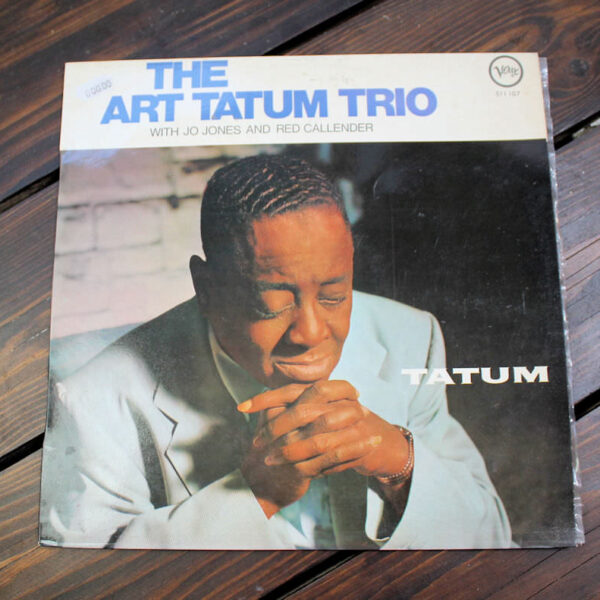 ART TATUM w/ Jo Jones *TRIO - Printed in U.S.A. Plak 7 / Kapak 7 - SATILDI STOKTA YOK