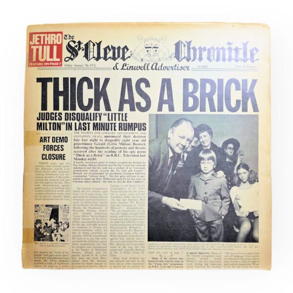 JETHRO TULL thick as a brick