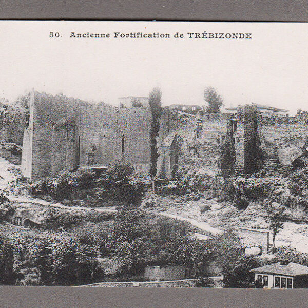 TREBIZONDE TRABZON Kale Osmanlı zamanı un-used Ottoman Postcard