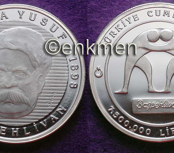 KOCA YUSUF HATIRA PARASI 2001 GÜMÜS SERTIFIKALI
