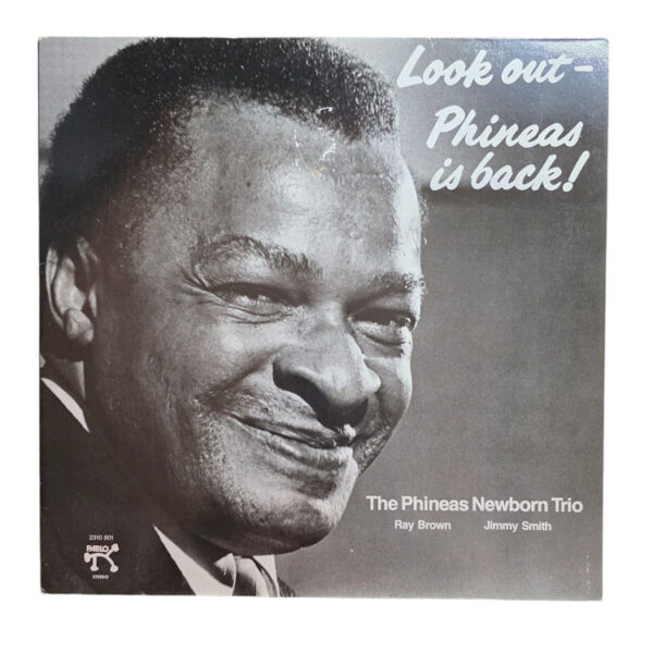 PHINEAS NEWBORN TRIO is back *Printed in Germany Plak 8 / Kapak 8