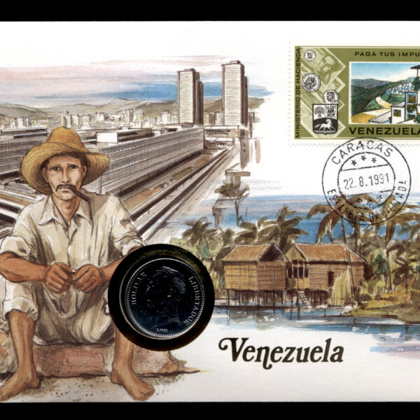 VENEZUELA Numisbrief