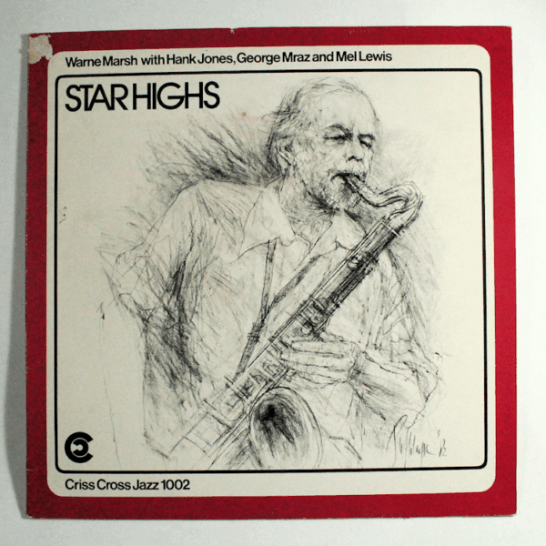 WARNE MARSH w/ HANK JONES Star Highs Printed in Holland Plak 7 / Kapak 7