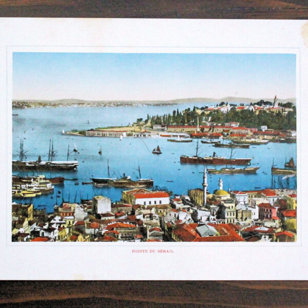 TARIHI YARIMADA eski Istanbul baskılarından 18x24 cm.