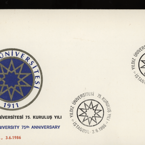 YILDIZ ÜNIVERSITESI 75 YILI FDC 1986