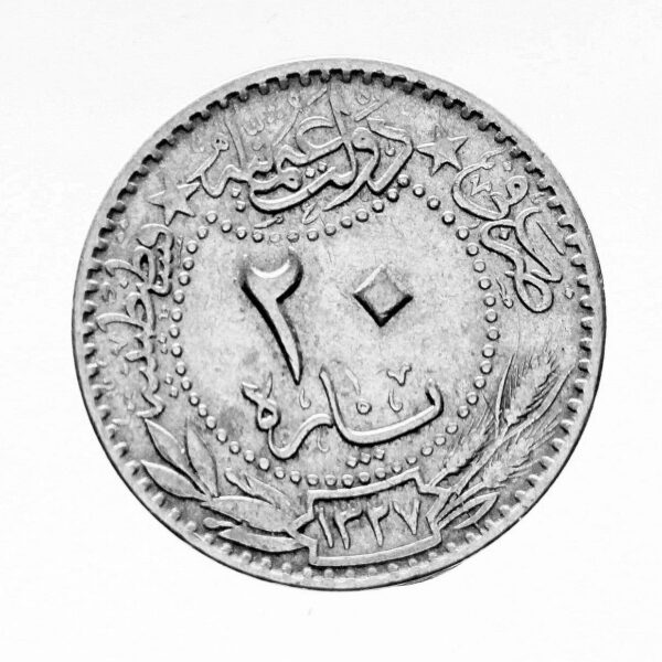 Sultan Mehmet Reşat 20 Para 1327/3 OSMANLI PARASI *SATILDI - OUT OF STOCK