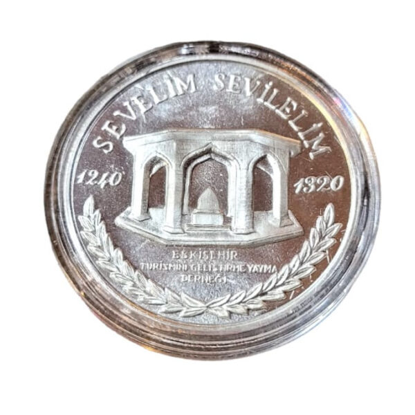 Yunus Emre Kültür Sanar Festivali Hatıra Parası Gümüs madalya 1981