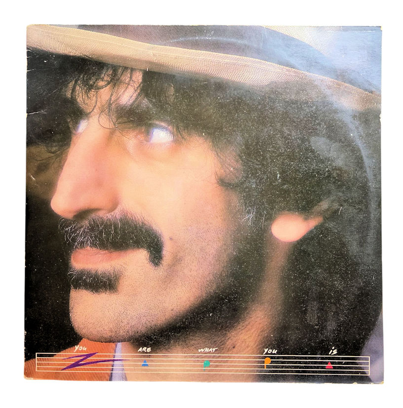 FRANK ZAPPA you are what you is - *Double LP Printed in U.S.A. plak 8 / Kapak 7,5