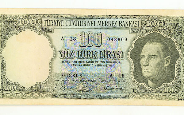 5. Emisyon 100 LIRA 1964 *ND (1976) çt (A-Serisi)
