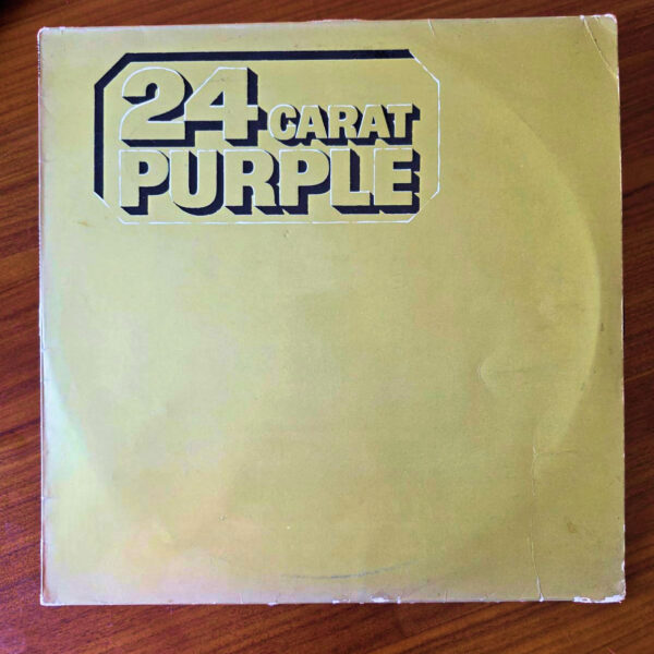 DEEP PURPLE 24 Carat *Made in Holland Plak 6 / Kapak 7,5