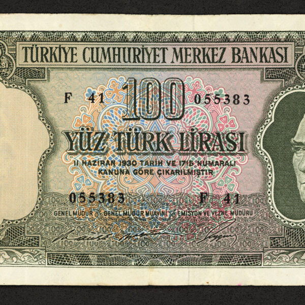 5. Emisyon 100 LIRA 1964 *ND (1976) çt - Y serisi
