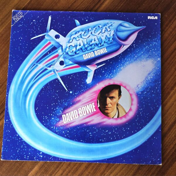 DAVID BOWIE rock galaxy (Double) *Printed in Germany 8,5/8