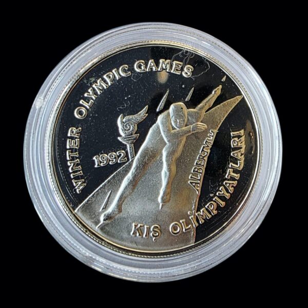 50 000 Lira 1988 Kış olimpiyatları Sertifikasız Hatıra Parası (Nadir)