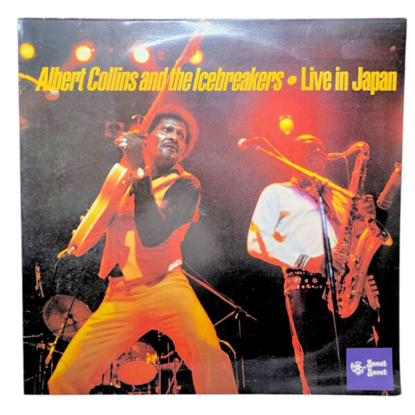 ALBERT COLLINS and the ICEBREAKERS live in Japan 8,5/8,5 *Blues LP Made in U.S.A.