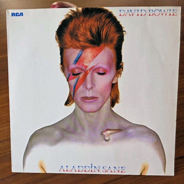 DAVID BOWIE Aladdin sane 1973 *Printed in Germany 8,5/8,5