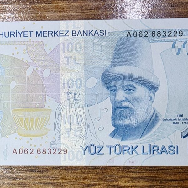9.EMİSYON 100 TL A Serisi UNC - çil