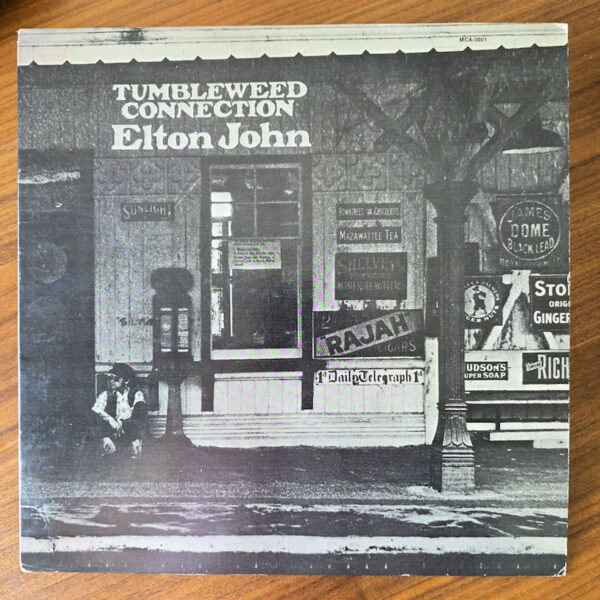 ELTON JOHN tumbleweed connection  *Made in U.S.A. Plak 8,5 / Kapak 8,,5