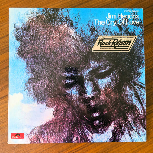 JIMI HENDRIX the cry of love *Made in Germany Plak 8/ Kapak 8,,5